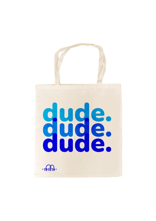 Mom & Daug Canvas Tote [Big DUDE]